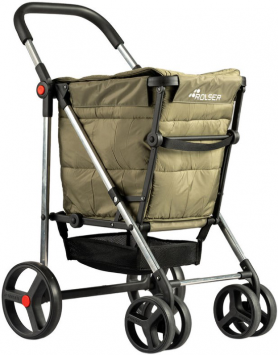 Carro de la compra Rolser BAS001 BASKET Polar 4B KAKI
